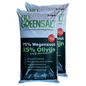 12 x GoGreenSalt 20 kg Vooraanzicht