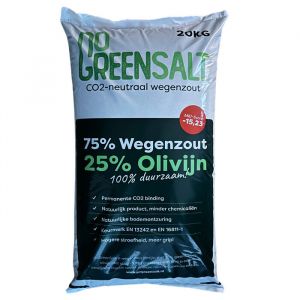 Zak GoGreenSalt 20 kg Vooraanzicht